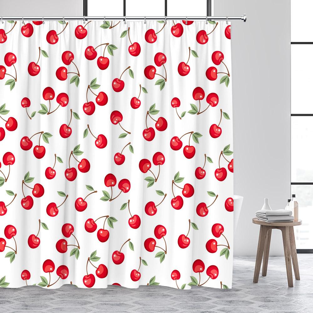 Shower Curtain Fruit Print Lemon Orange Peach Strawberry Waterproof Polyester Bathroom Decor Curtain W60H190(CM)-1 Pcs
Shower Curtain Fruit Print Lemon Orange Peach Strawberry Waterproof Polyester Bathroom Decor Curtain W60H190(CM)-1 Pcs