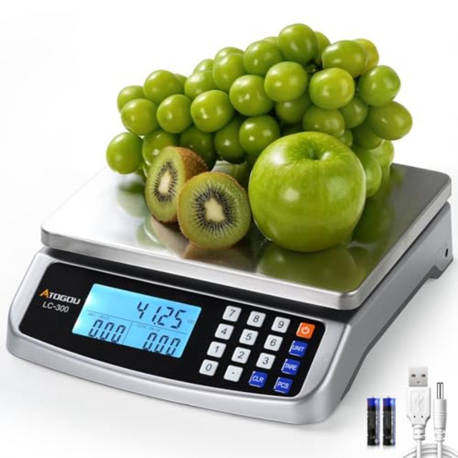 110lb Food Scale Commercial Kitchen Scale with Price Computing Plug-in Usable 0.05oz/1g 304 Stainless Steel for Cooking Vegetab United States
110lb Food Scale Commercial Kitchen Scale with Price Computing Plug-in Usable 0.05oz/1g 304 Stainless Steel for Cooking Vegetab United States