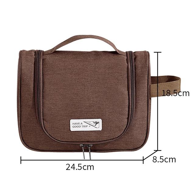 Travel Makeup Bag Waterproof Toiletries Organizer High Quality Women Neceser Bathroom Hook Wash Pouch Hook Makeup Storage Bag темно-коричневого
Travel Makeup Bag Waterproof Toiletries Organizer High Quality Women Neceser Bathroom Hook Wash Pouch Hook Makeup Storage Bag темно-коричневого