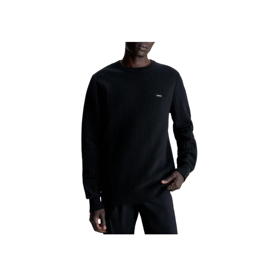 Calvin Klein Solid Logo Crew Neck Pullover Long Sleeve Sweatshirt Men sweatshirt Black K10K111946-BEH S
Calvin Klein Solid Logo Crew Neck Pullover Long Sleeve Sweatshirt Men sweatshirt Black K10K111946-BEH S