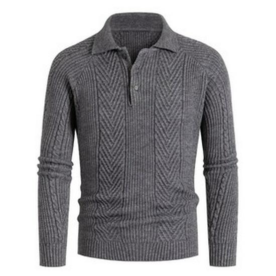 Men s Slim Fit Lapel Long Sleeve Knit Sweater - Autumn/Winter Style XL темно-сірий
Men s Slim Fit Lapel Long Sleeve Knit Sweater - Autumn/Winter Style XL темно-сірий