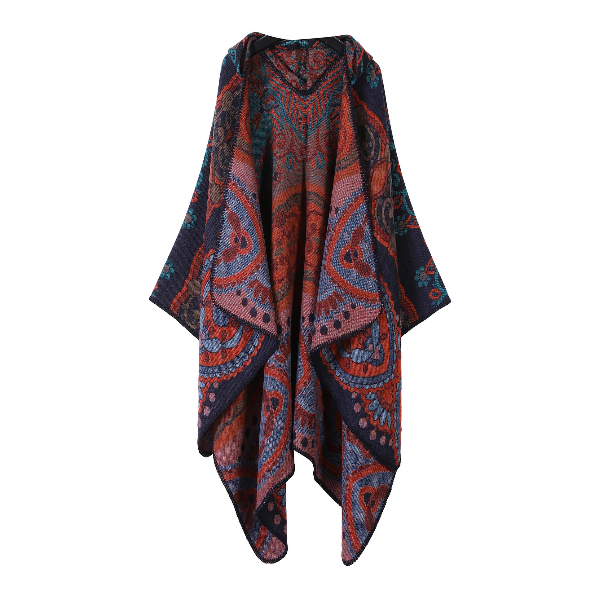 Винтажный плащ с капюшоном, жаккардовая шаль, большой размер, холодный плащ для мужчин и женщин One Size тёмно-синий
Винтажный плащ с капюшоном, жаккардовая шаль, большой размер, холодный плащ для мужчин и женщин One Size тёмно-синий