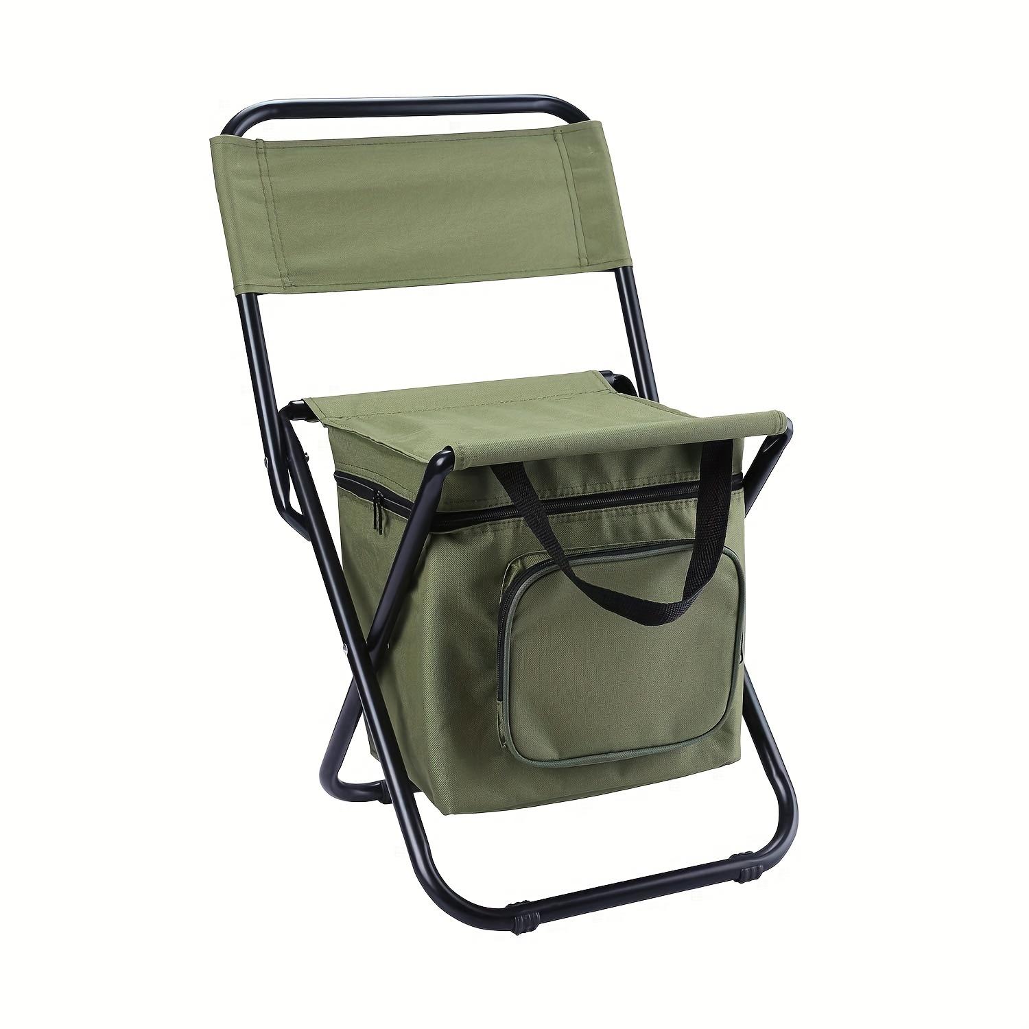 Portable Folding Camping Chair, Lightweight Backrest Stool Compact Folding Chair Seat, Outdoor Backrest Stool with Folding bag зелений
Portable Folding Camping Chair, Lightweight Backrest Stool Compact Folding Chair Seat, Outdoor Backrest Stool with Folding bag зелений