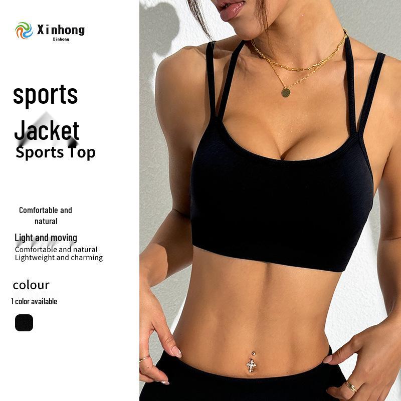 Women s Cross-Border Multi-Strap Shockproof Sports Vest Camisole with Fixed Cup for Yoga and Fitness Small
Women s Cross-Border Multi-Strap Shockproof Sports Vest Camisole with Fixed Cup for Yoga and Fitness Small
