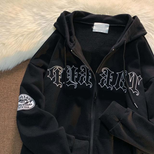 DanmoDanmo Retro Streetwear Letter Printing Sweatshirts Vintage Women Zip Up Hoodies Hooded Jackets XXL чорний
DanmoDanmo Retro Streetwear Letter Printing Sweatshirts Vintage Women Zip Up Hoodies Hooded Jackets XXL чорний