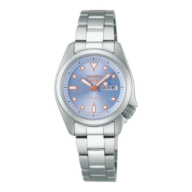 SEIKO 5 Sports SKX series 100 meters waterproof Automatic Steel Strap 28mm women s watch blue dial SRRA001 синій
SEIKO 5 Sports SKX series 100 meters waterproof Automatic Steel Strap 28mm women s watch blue dial SRRA001 синій