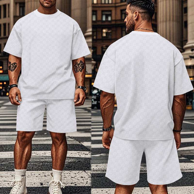 Men s UV Protection Short Sleeve and Shorts Set S білий 
Men s UV Protection Short Sleeve and Shorts Set S білий
