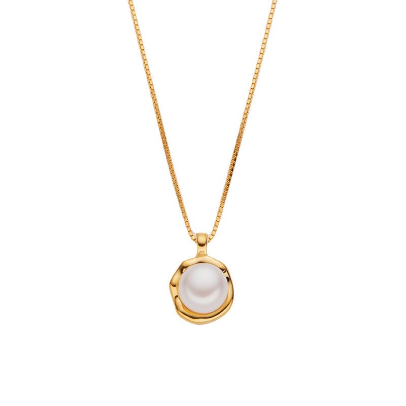 S925 Sterling Silver Pendant Natural Pearl Necklace Women S Xiaohongshu Earrings Fashion Jewelry золотий
S925 Sterling Silver Pendant Natural Pearl Necklace Women S Xiaohongshu Earrings Fashion Jewelry золотий