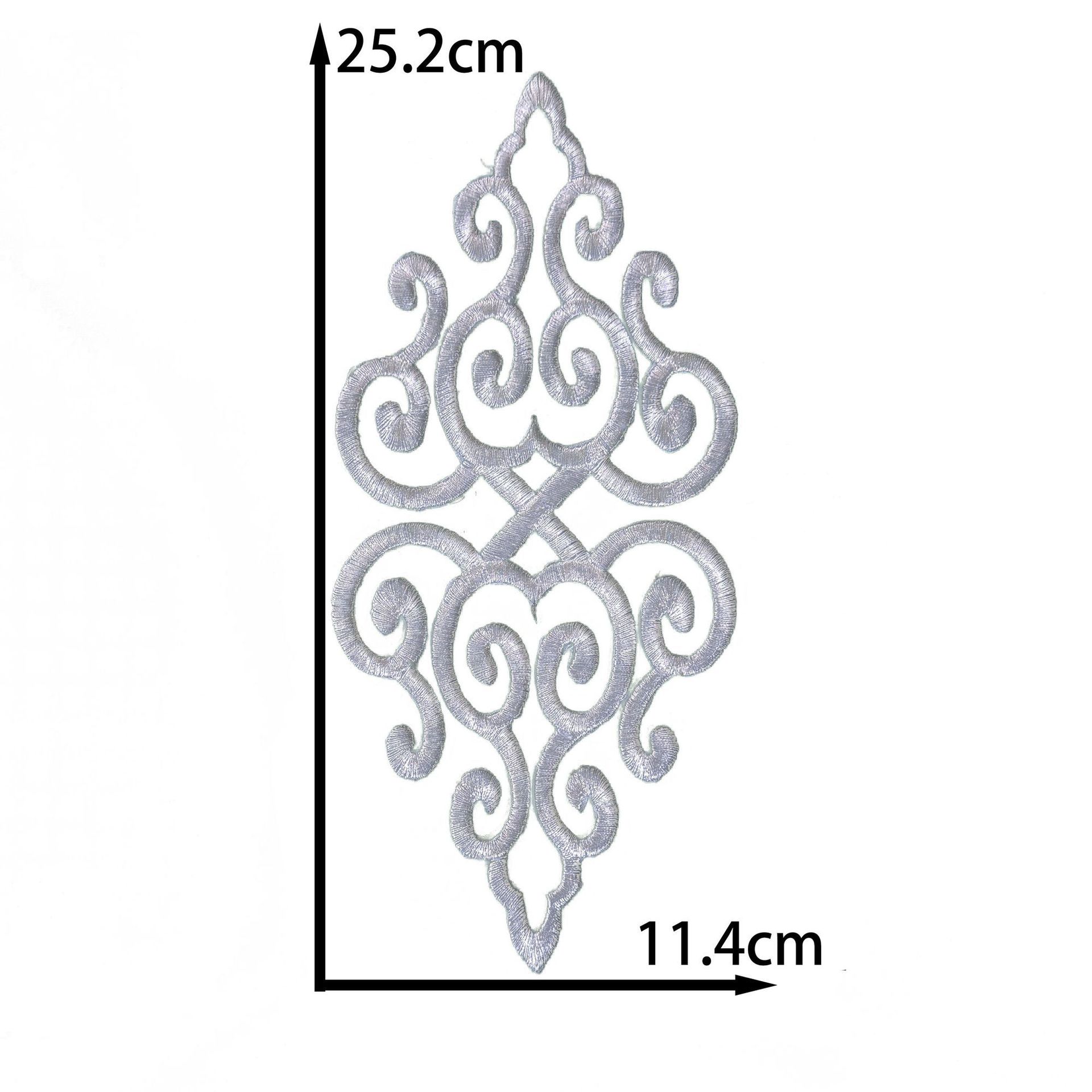 Honeysuckle Pattern Embroidery Cloth Sticker Adhesive Performance Dance Clothing Accessories Diy Hand Ironing Ancient Clothing Decal Accessories
Honeysuckle Pattern Embroidery Cloth Sticker Adhesive Performance Dance Clothing Accessories Diy Hand Ironing Ancient Clothing Decal Accessories