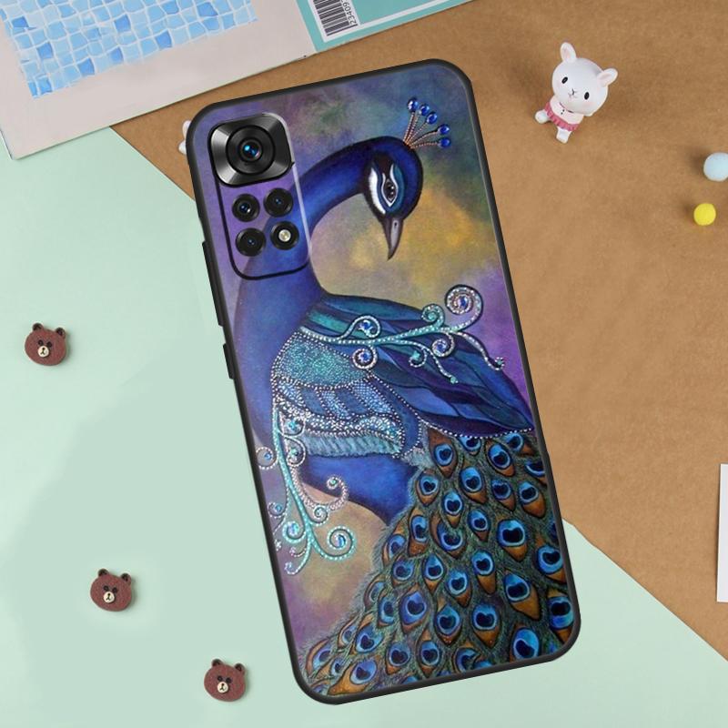 Bird Peacock Feather Case For Xiaomi Redmi 14C 10C 12C 13C Cover For Redmi Note 13 Pro 14 9 10 11 12 10S 11S 12S Redmi Note 10S
Bird Peacock Feather Case For Xiaomi Redmi 14C 10C 12C 13C Cover For Redmi Note 13 Pro 14 9 10 11 12 10S 11S 12S Redmi Note 10S