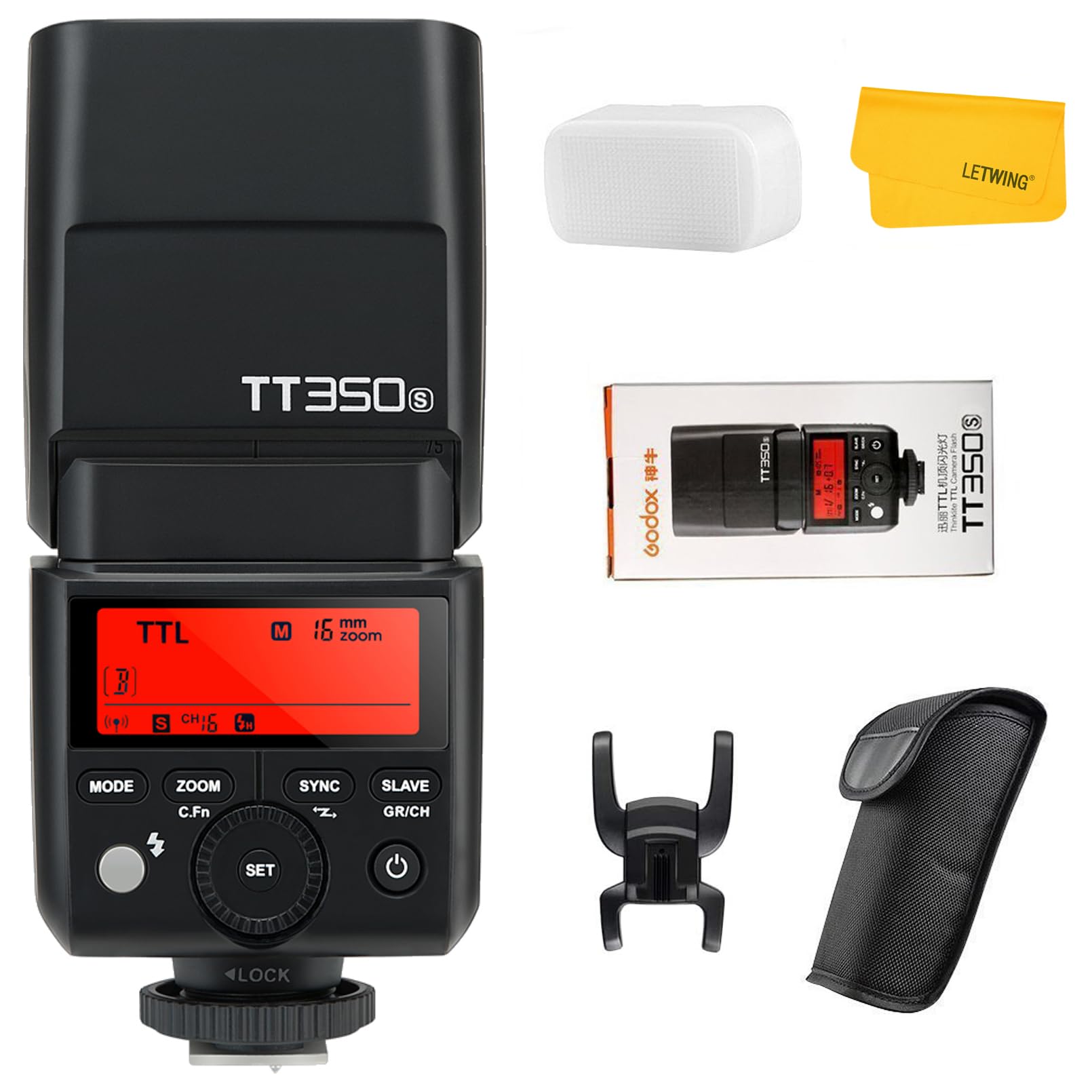Godox Thinklite TT350S TTL Mini Camera Flash Strobe High Speed GN36 Compatible with Sony Sony Camera 1/8000s
Godox Thinklite TT350S TTL Mini Camera Flash Strobe High Speed GN36 Compatible with Sony Sony Camera 1/8000s