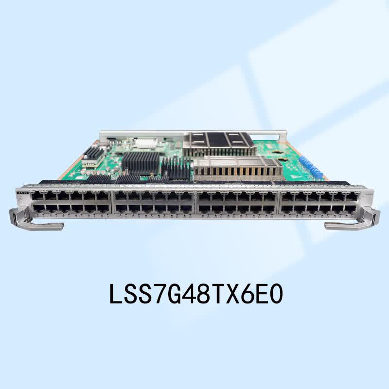 Huawei LSS7G48TX6E0 48-Port Gigabit Ethernet Interface Board
Huawei LSS7G48TX6E0 48-Port Gigabit Ethernet Interface Board