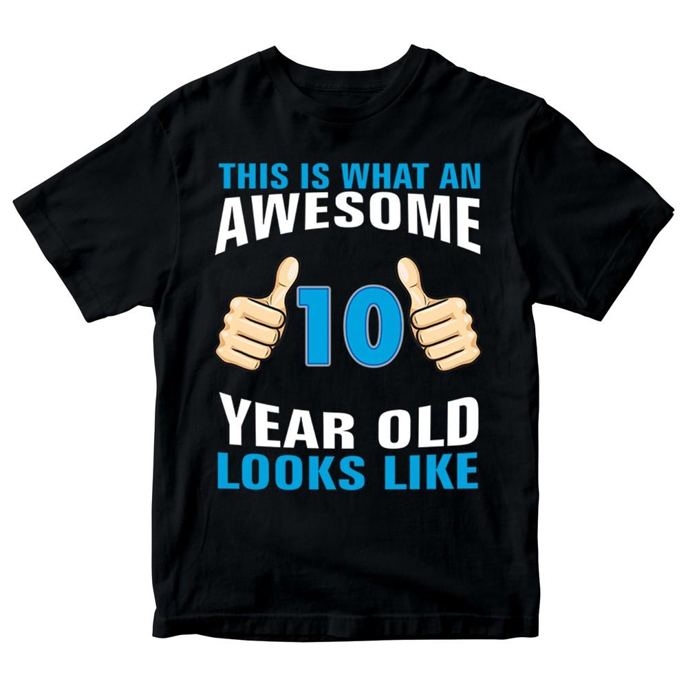 Birthday Gift Kid S T-Shirt Awesome 10 Year Old Looks Like Boys Tee 4XL
Birthday Gift Kid S T-Shirt Awesome 10 Year Old Looks Like Boys Tee 4XL