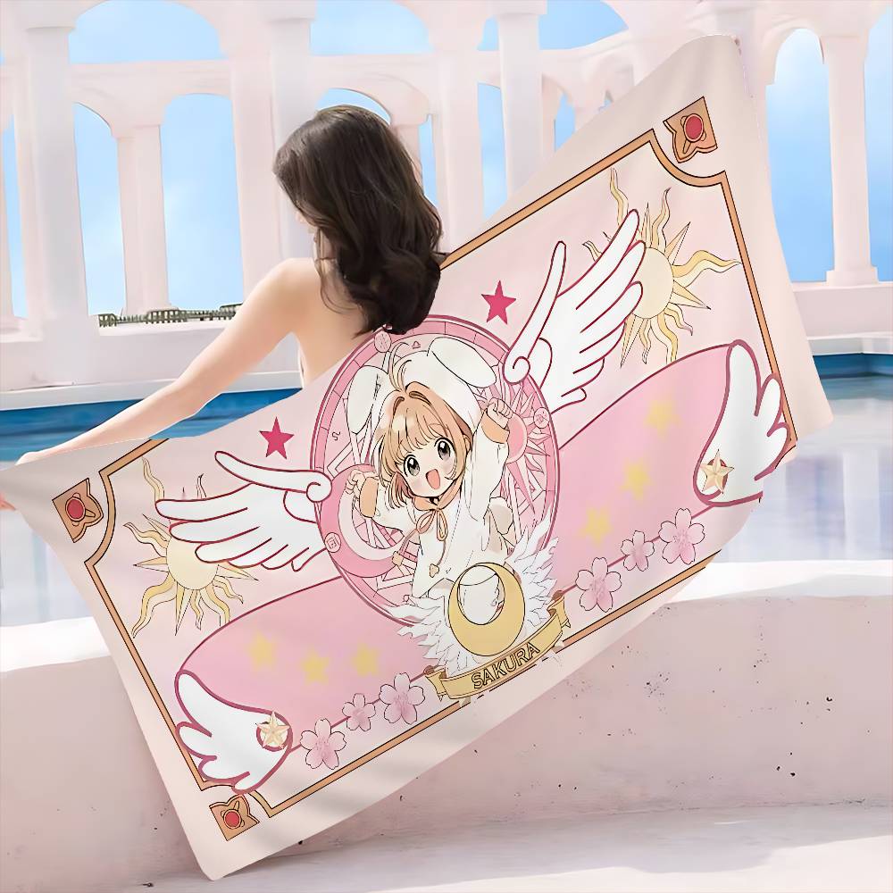 C-Cardcaptor Sakura Anime Beach Swimming Towel Soft Absorbent Washcloth Children s Gifts for Kids Travel Camping Gym W30*H60(CM)
C-Cardcaptor Sakura Anime Beach Swimming Towel Soft Absorbent Washcloth Children s Gifts for Kids Travel Camping Gym W30*H60(CM)