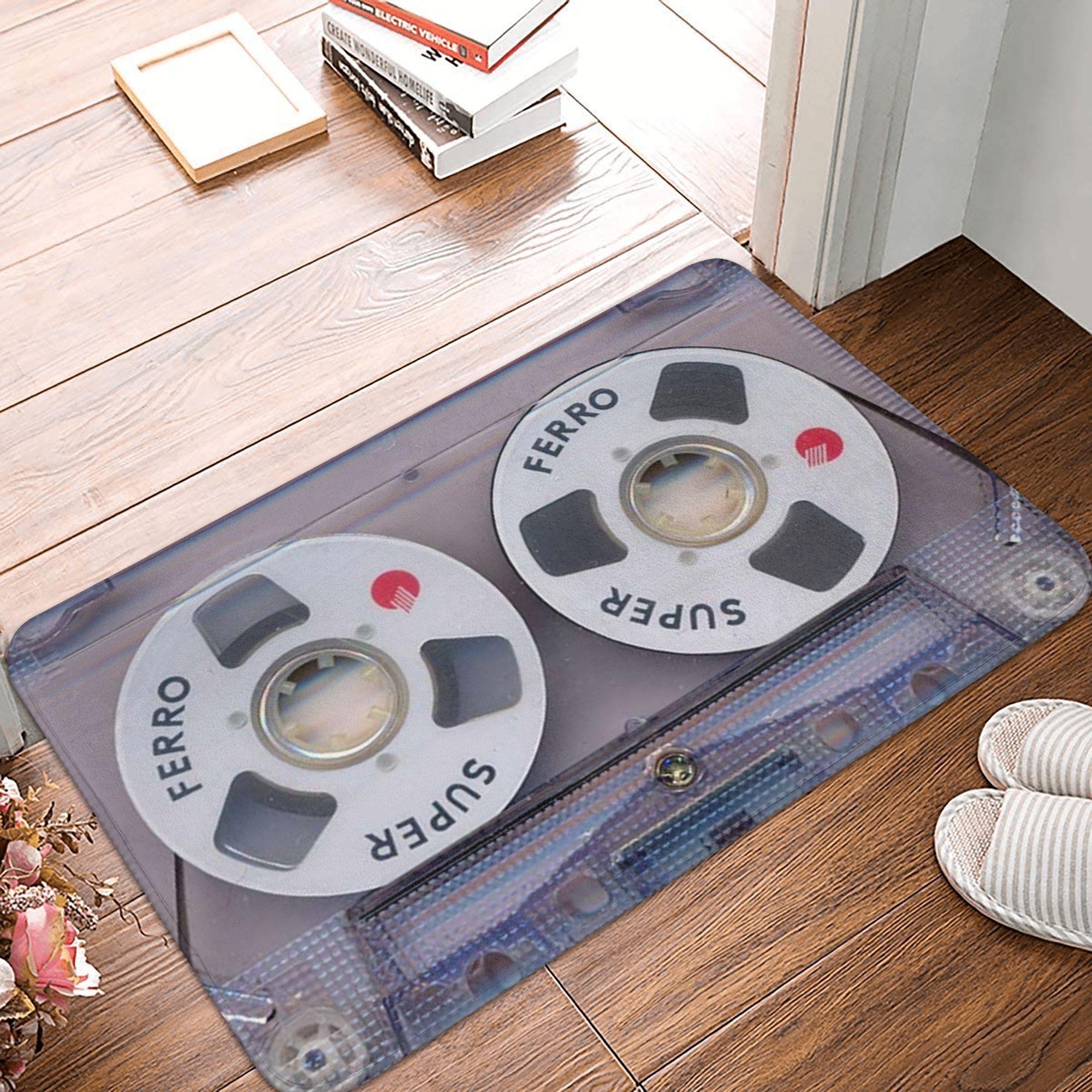 Vintage Cassette Tapedeck Yellow Front Door Floor Entrance Mat Indoor Kitchen Bathroom Doormat Garden Carpet Rug 40cmx60cm
Vintage Cassette Tapedeck Yellow Front Door Floor Entrance Mat Indoor Kitchen Bathroom Doormat Garden Carpet Rug 40cmx60cm