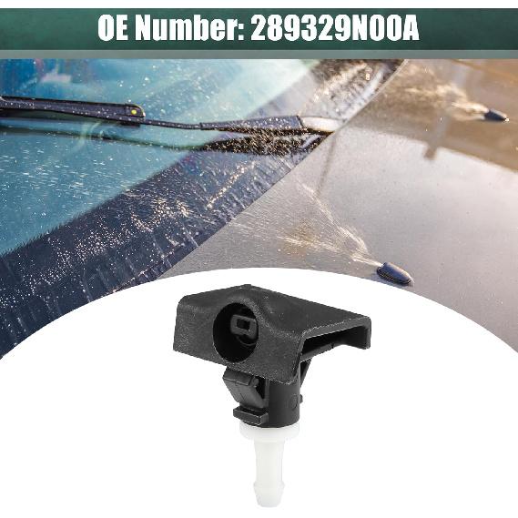 ACROPIX Windshield Wiper Washer Nozzle Spray Jet Fit for Nissan Maxima 2009-2011 No.289329N00A - Pack of 2 Black
ACROPIX Windshield Wiper Washer Nozzle Spray Jet Fit for Nissan Maxima 2009-2011 No.289329N00A - Pack of 2 Black
