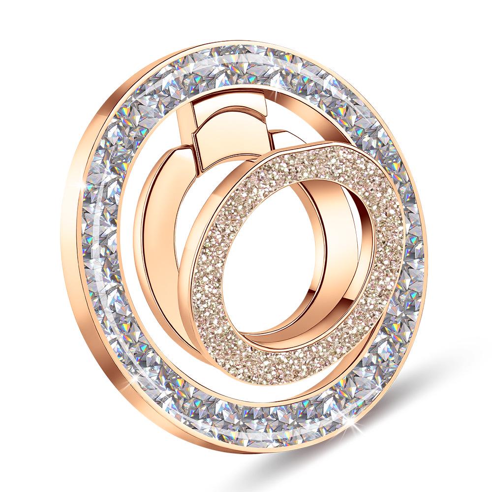 Diamond-Studded 360° Magnetic Phone Ring Holder for Apple & Android
Diamond-Studded 360° Magnetic Phone Ring Holder for Apple & Android