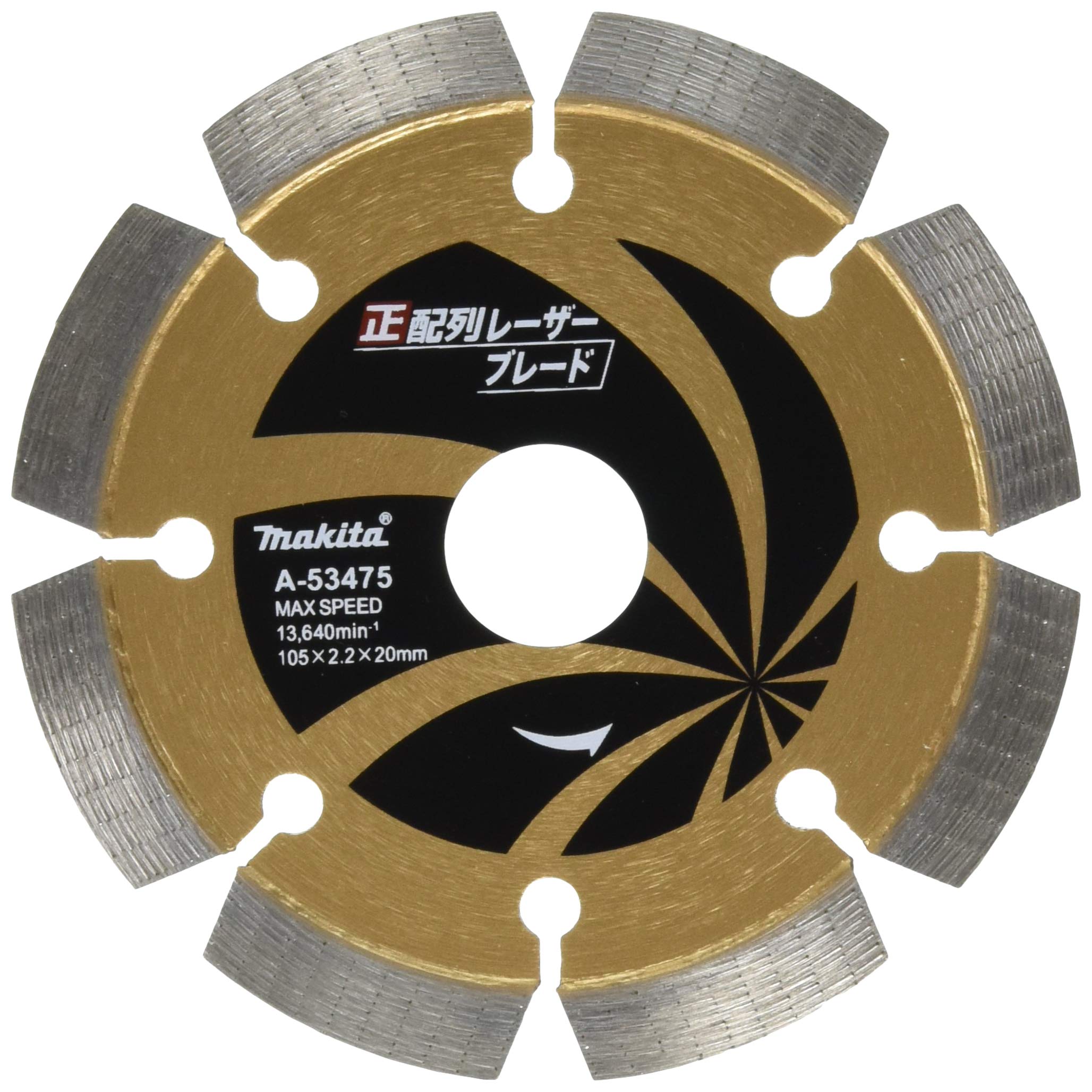 Makita Diamond Wheel Regular Arrangement Laser Blade Outer Diameter 105mm A-53475 золотий
Makita Diamond Wheel Regular Arrangement Laser Blade Outer Diameter 105mm A-53475 золотий