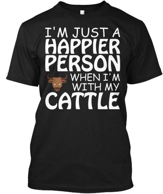 Best Happy With Cow I m Just A Happier Person When T shirt Made in USA S to 5XL S
Best Happy With Cow I m Just A Happier Person When T shirt Made in USA S to 5XL S