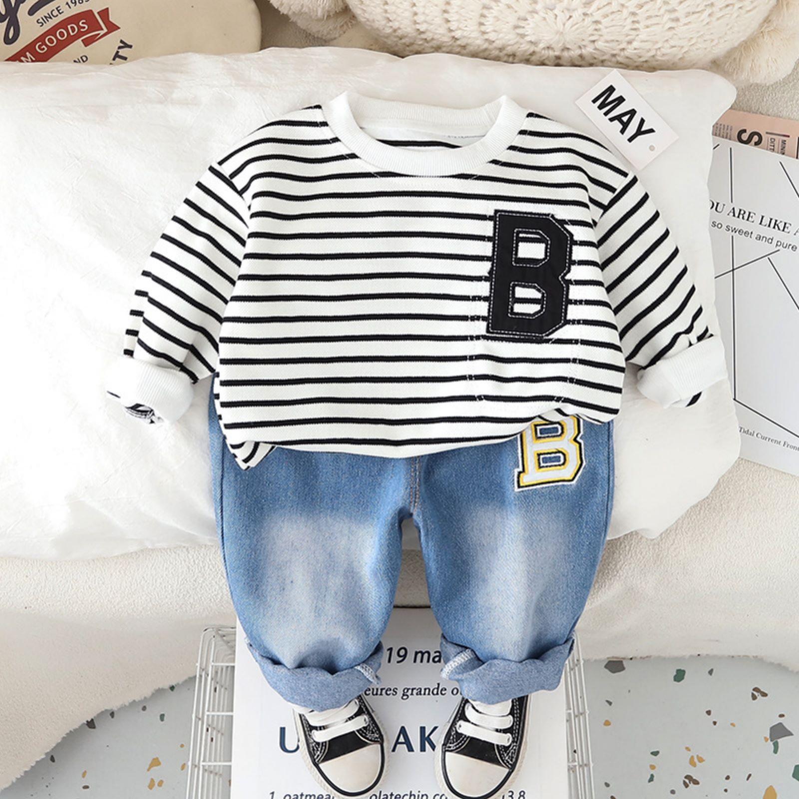 Детский повседневный комплект с длинным рукавом, удобные наряды для повседневной носки 80 белый
Детский повседневный комплект с длинным рукавом, удобные наряды для повседневной носки 80 белый