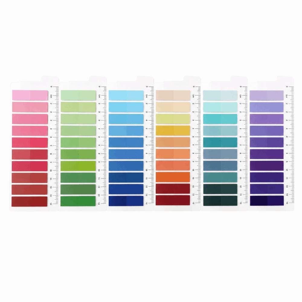 6pcs Bookmark PET Index Stickers Morandi Color Self-Adhesive Stickers Office Supplies 6 PCS Set
6pcs Bookmark PET Index Stickers Morandi Color Self-Adhesive Stickers Office Supplies 6 PCS Set