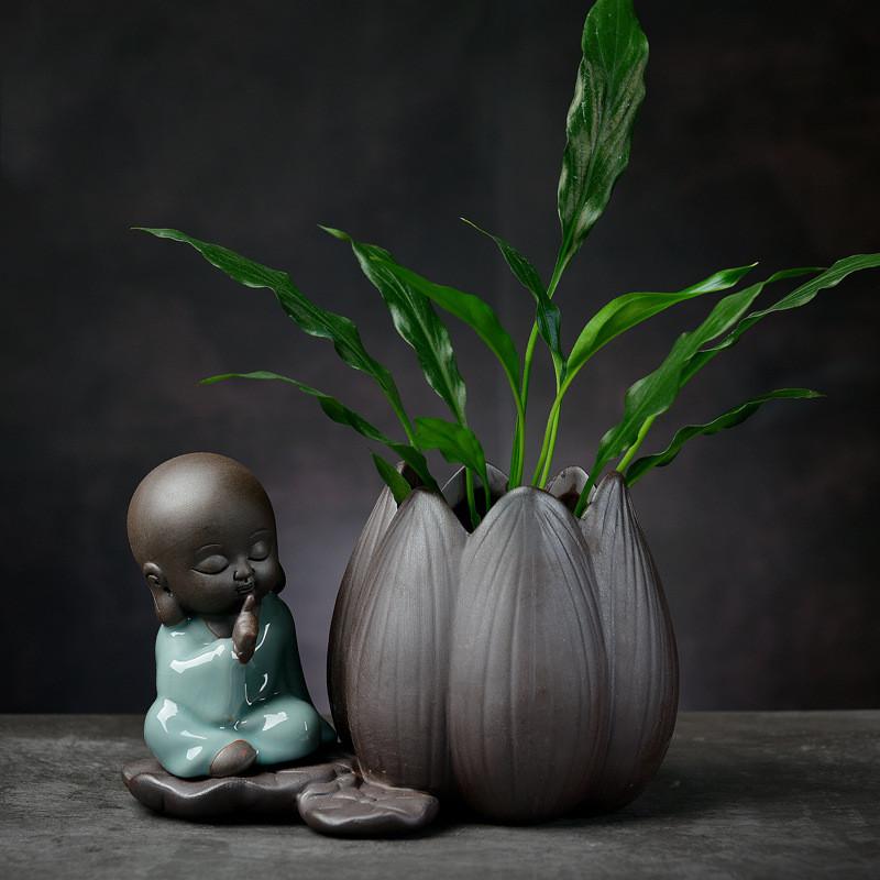 DXUIALOI Новые китайские креативные гидропонные растения хризантема медные деньги цветочный горшок ваза дзен керамические изделия домашнее украшение
DXUIALOI Новые китайские креативные гидропонные растения хризантема медные деньги цветочный горшок ваза дзен керамические изделия домашнее украшение