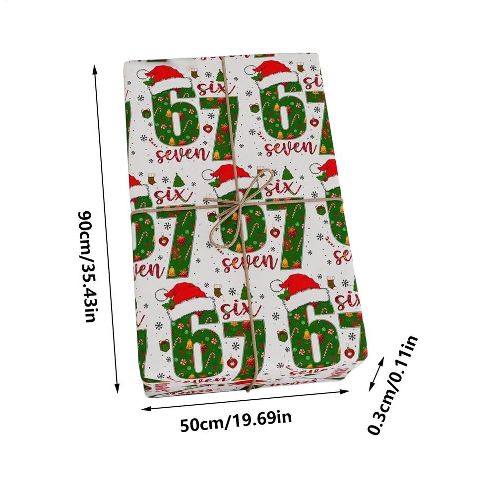 2 Rolls of Funny children s wrapping paper Christmas Gift Wrapping Paper Fashionable Fun Christmas Gift Packaging білий
2 Rolls of Funny children s wrapping paper Christmas Gift Wrapping Paper Fashionable Fun Christmas Gift Packaging білий