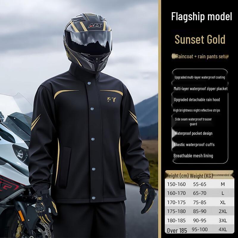 Huijia Men s Waterproof Rain Suit
Huijia Men s Waterproof Rain Suit