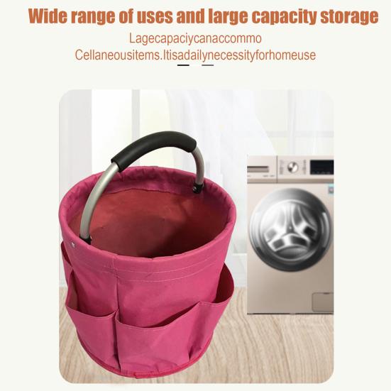 Yousheng Portable Storage Basket Dirty Clothes Organizer with Side Pockets Handle Design Large Capacity Waterproof Laundry Basket синий
Yousheng Portable Storage Basket Dirty Clothes Organizer with Side Pockets Handle Design Large Capacity Waterproof Laundry Basket синий