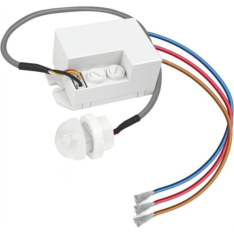 AB34-Mini Outdoor Motion Detector 230V Infrared Sensor 120° 6M Range Sensor Adjustable Time білий
AB34-Mini Outdoor Motion Detector 230V Infrared Sensor 120° 6M Range Sensor Adjustable Time білий