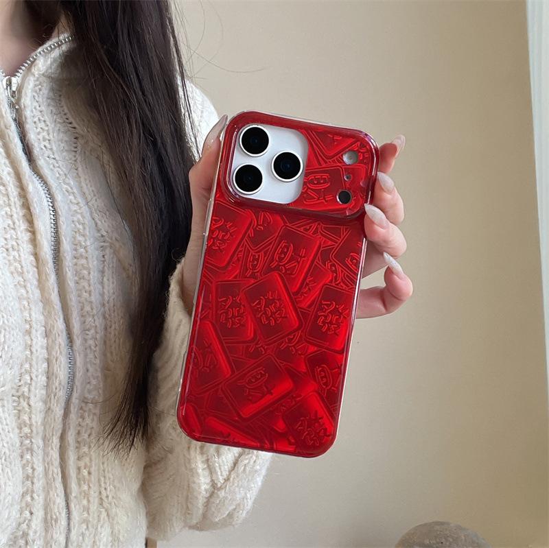 China Red 3D Mahjong Horse Phone Case for iPhone 17/16 Pro Max/15/14 - Women s Edition. iPhone 16
China Red 3D Mahjong Horse Phone Case for iPhone 17/16 Pro Max/15/14 - Women s Edition. iPhone 16