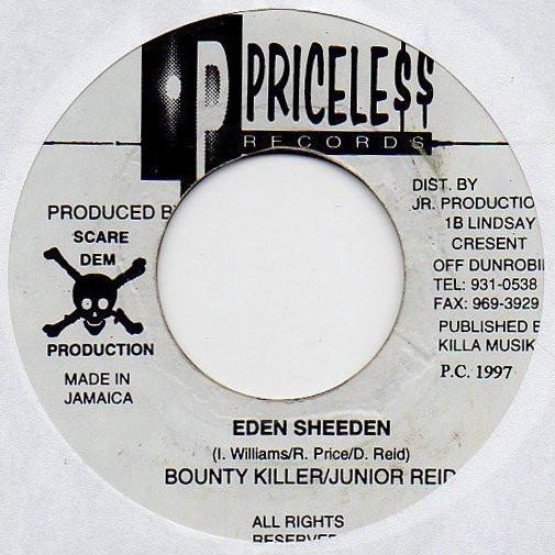 7-дюймовая пластинка BOUNTY KILLER / JUNIOR REID - Eden Sheeden НЕТ Цена Меньше 1997 Ямайка Регги, Ска и Даб Б/У
7-дюймовая пластинка BOUNTY KILLER / JUNIOR REID - Eden Sheeden НЕТ Цена Меньше 1997 Ямайка Регги, Ска и Даб Б/У