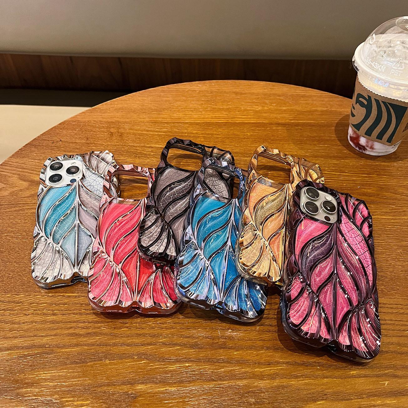 Applicable To IPhone16 Mobile Phone Case High-level Electroplating Leaves Apple 15 Promax Protective Case Silicone 14 iPhone 11Promax
Applicable To IPhone16 Mobile Phone Case High-level Electroplating Leaves Apple 15 Promax Protective Case Silicone 14 iPhone 11Promax