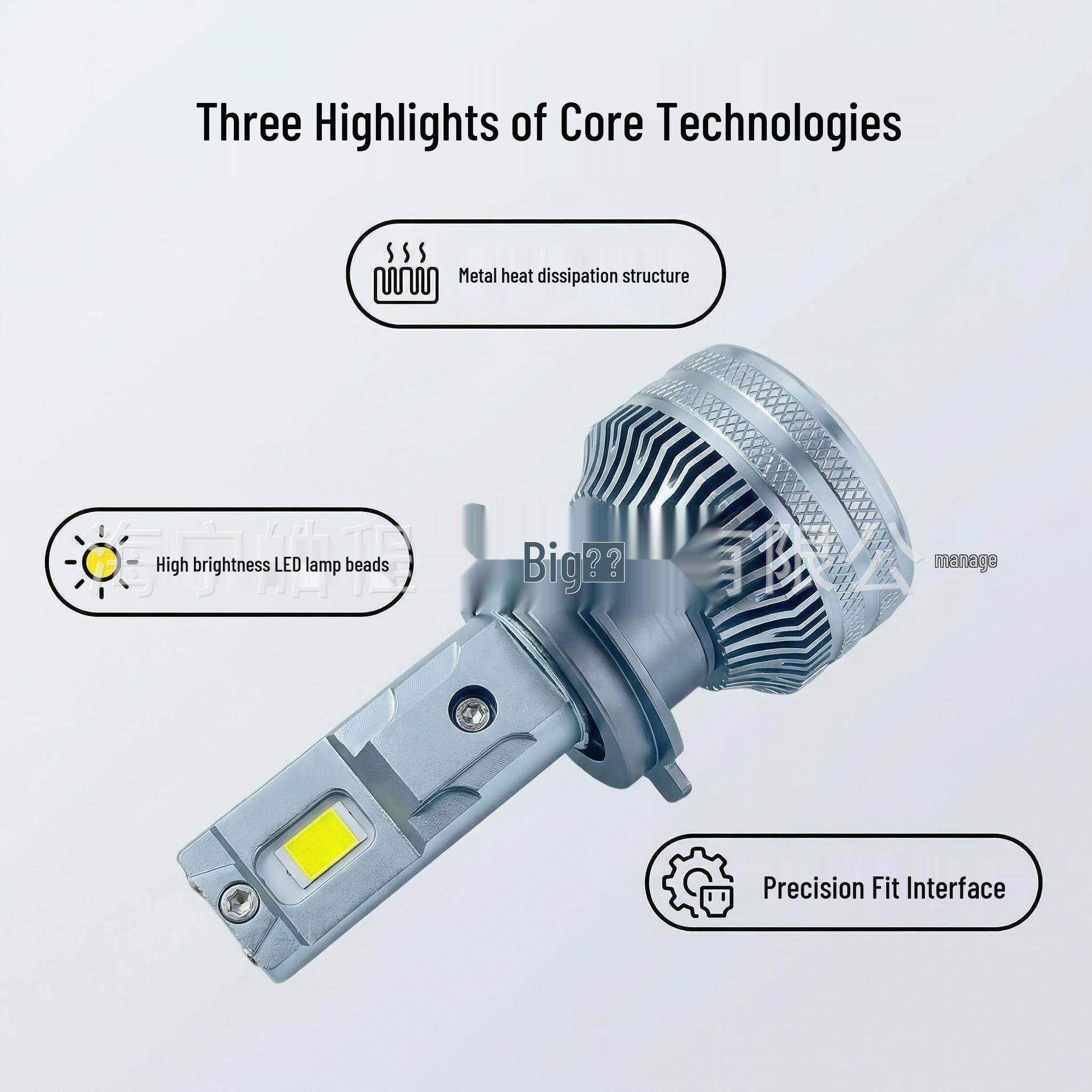 F4 LED Car Headlights 9005 9006 H4 H11, Non-destructive Upgrade, Durable, Strong Decoding H3
F4 LED Car Headlights 9005 9006 H4 H11, Non-destructive Upgrade, Durable, Strong Decoding H3
