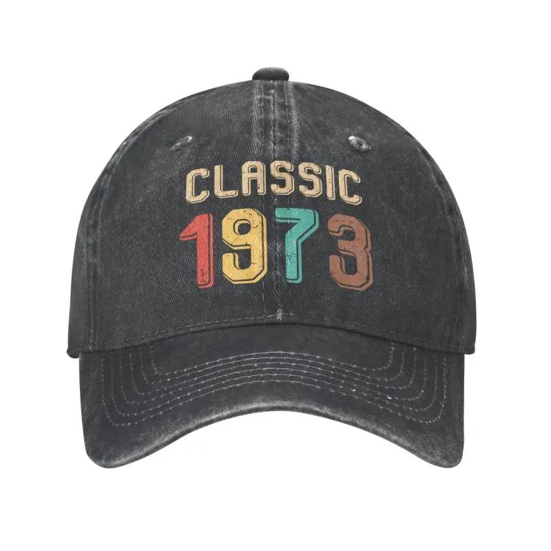Personalized Cotton Vintage Classic 1973 Baseball Cap Women Men Adjustable Dad Hat Sports Adjustable
Personalized Cotton Vintage Classic 1973 Baseball Cap Women Men Adjustable Dad Hat Sports Adjustable