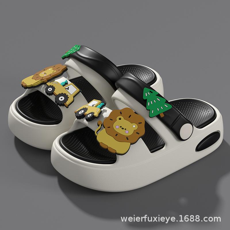 Children s Summer Cartoon Cute Boys Indoor Non-Slip Soft Sole Slippers for Kids and Babies Bathroom Bathing Slippers 18-19Code【Inner Length1
Children s Summer Cartoon Cute Boys Indoor Non-Slip Soft Sole Slippers for Kids and Babies Bathroom Bathing Slippers 18-19Code【Inner Length1
