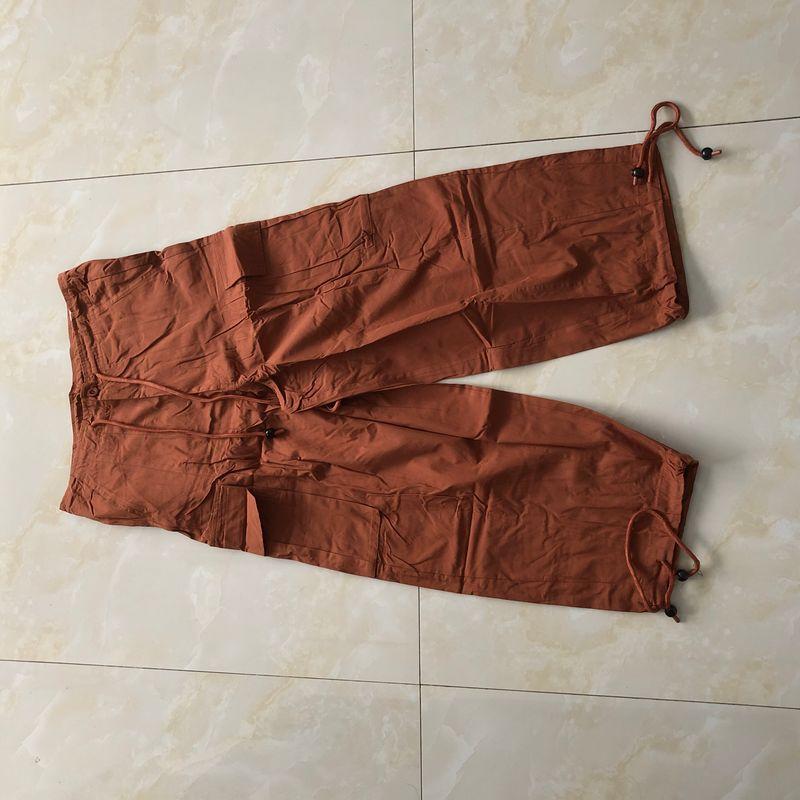 Casual Working Pants Spring/Summer New Arrival Foreign Trade Women s Clothing High Waist Drawstring Zipper Button Drawstring Pants 30231 Caramel B- 11-25-4 S
Casual Working Pants Spring/Summer New Arrival Foreign Trade Women s Clothing High Waist Drawstring Zipper Button Drawstring Pants 30231 Caramel B- 11-25-4 S