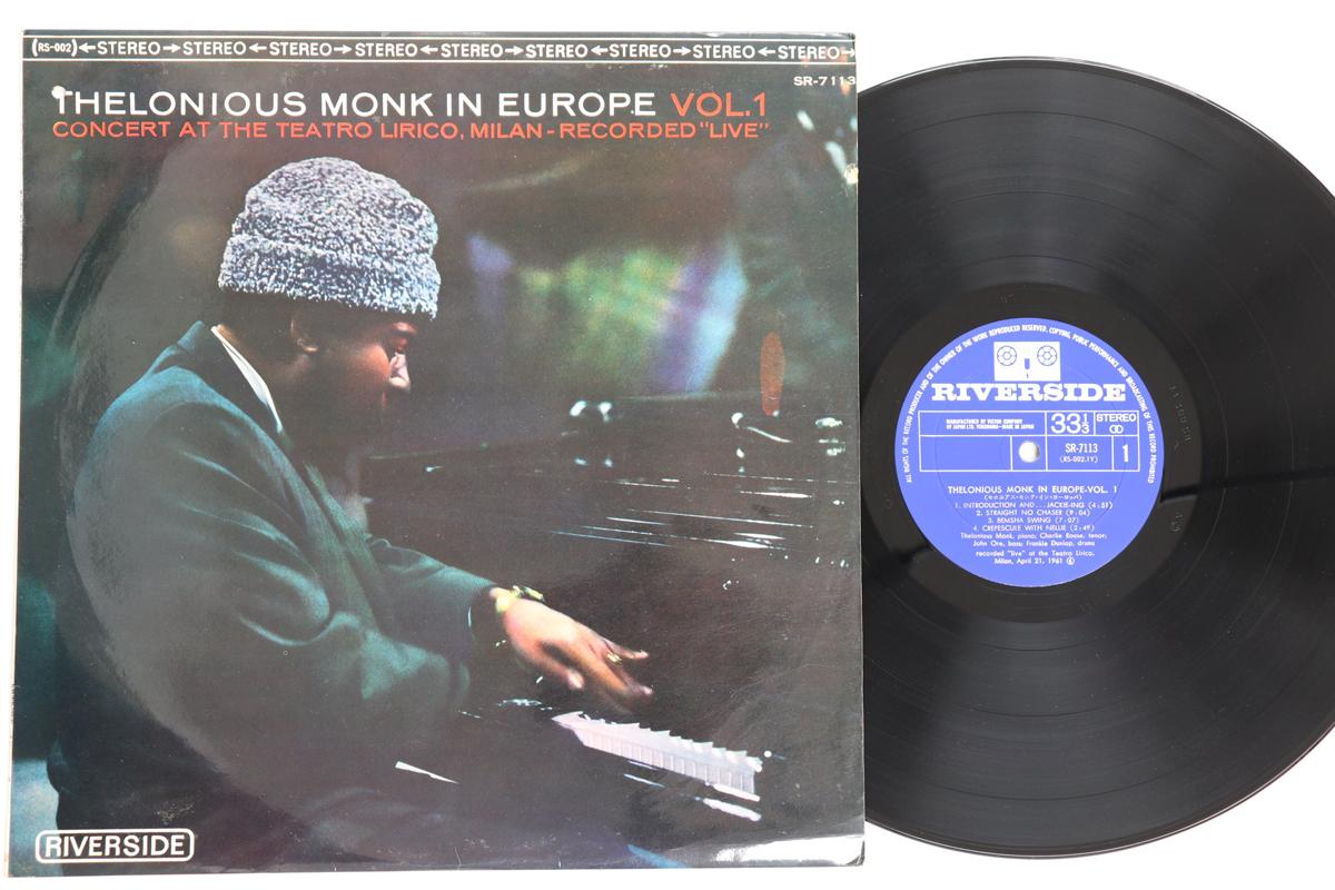 LP Record THELONIOUS MONK QUARTET Thelonious Monk In Europe Vol. 1 SR7113 RIVERSIDE 1964 Japan Jazz Used
LP Record THELONIOUS MONK QUARTET Thelonious Monk In Europe Vol. 1 SR7113 RIVERSIDE 1964 Japan Jazz Used