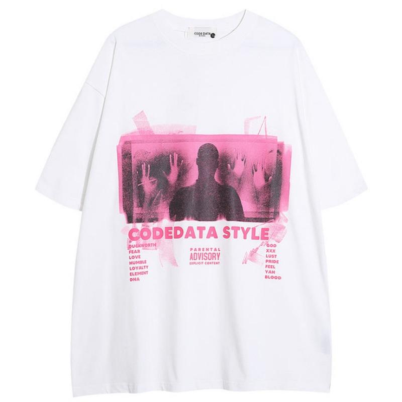 Футболка с круглым вырезом High Street Shadow Printed для мужчин и женщин, ретро, чистый хлопок, летняя модная тенденция, повседневная, удобная, парная, с коротким рукавом, Harajuku S белый
Футболка с круглым вырезом High Street Shadow Printed для мужчин и женщин, ретро, чистый хлопок, летняя модная тенденция, повседневная, удобная, парная, с коротким рукавом, Harajuku S белый