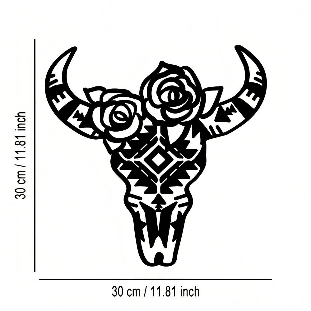 Metal Bull Head Wall Art Bohemian Style Home Decor Living Room Gift TY-101663
Metal Bull Head Wall Art Bohemian Style Home Decor Living Room Gift TY-101663