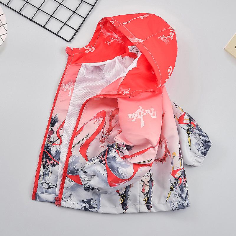 Nezha Cartoon Windbreaker Jacket for Boys - Trendy Spring & Autumn Fashion 2025 140 синій
Nezha Cartoon Windbreaker Jacket for Boys - Trendy Spring & Autumn Fashion 2025 140 синій