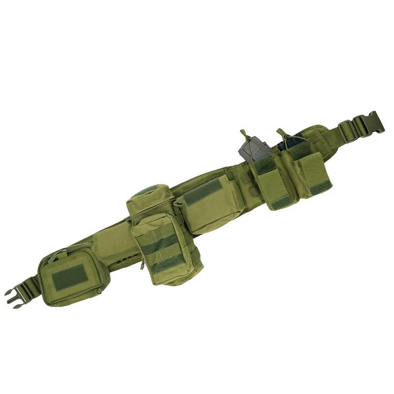 Camouflage Tactical Utility Belt with Accessory Pouch One Size
Camouflage Tactical Utility Belt with Accessory Pouch One Size
