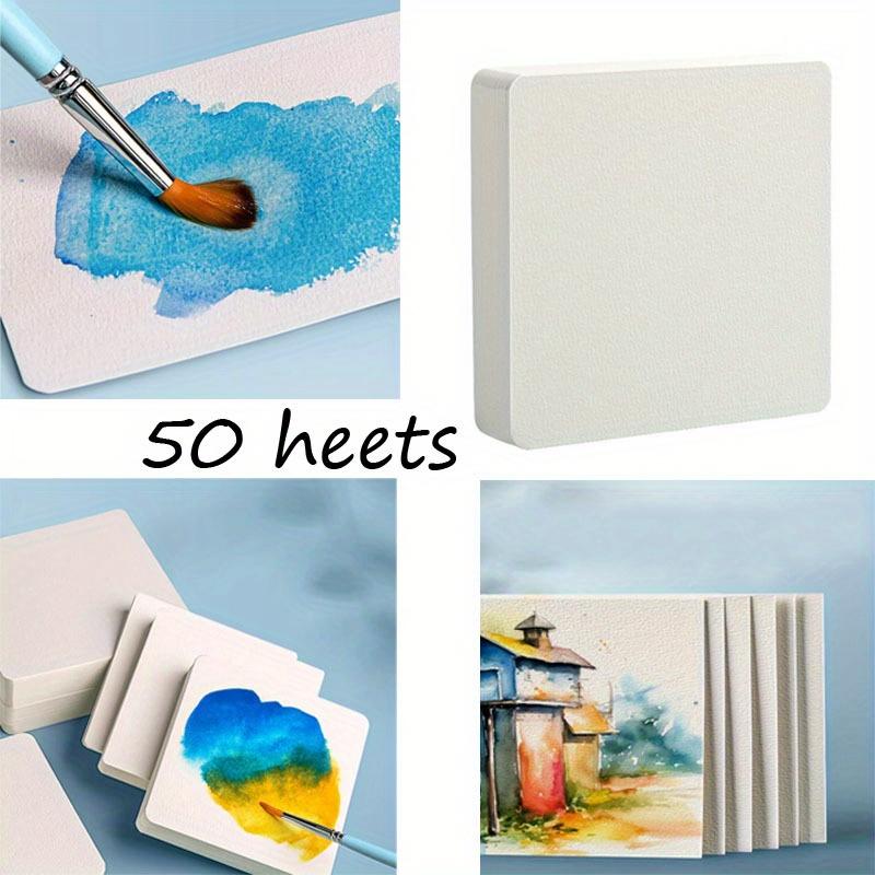 50 heets Square Watercolor Paper Professional Water Color Paper Postcard For Painting School Art Supplies Art Supplies
50 heets Square Watercolor Paper Professional Water Color Paper Postcard For Painting School Art Supplies Art Supplies