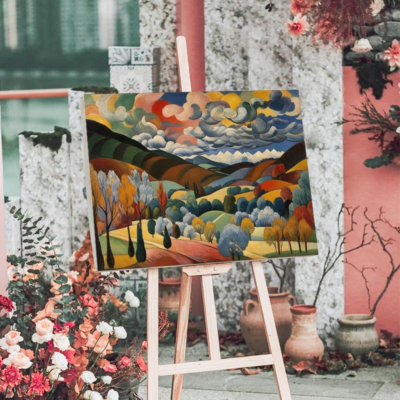 Пейзаж Миядзаки Набор для цифровой живописи маслом «Сделай сам» 30x40 cm
Пейзаж Миядзаки Набор для цифровой живописи маслом «Сделай сам» 30x40 cm