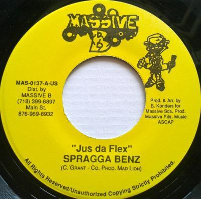 7inch Record SPRAGGA BENZ / GREG HINES - Jus Da Flex / Stead Fast MAS0137 Massive B US Reggae, Ska & Dub Used
7inch Record SPRAGGA BENZ / GREG HINES - Jus Da Flex / Stead Fast MAS0137 Massive B US Reggae, Ska & Dub Used