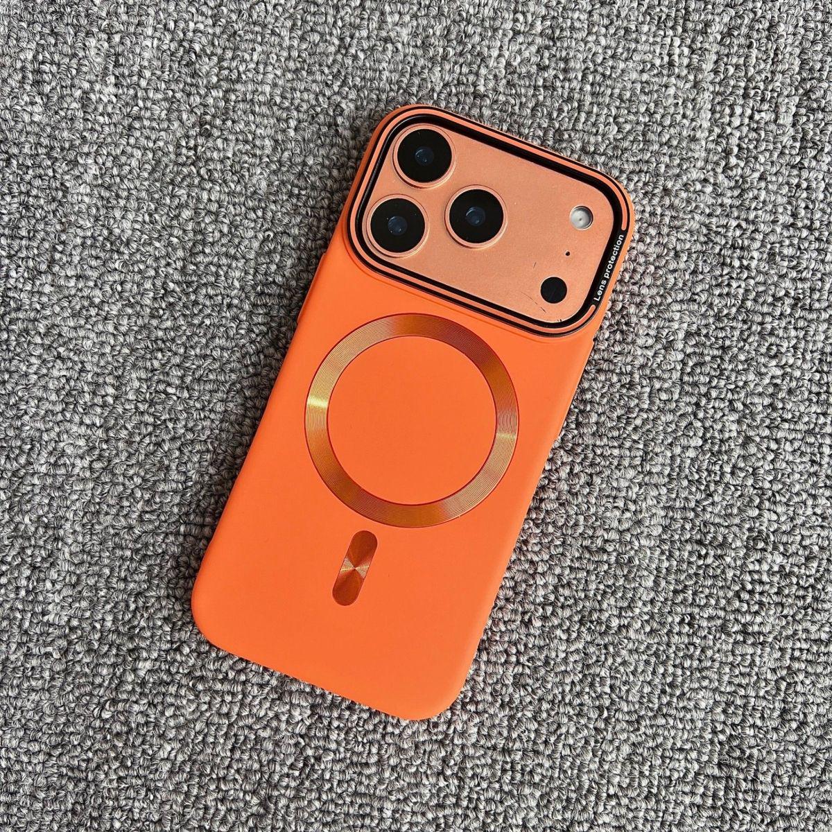 Compatible with Apple 17 ProMax: Crystal Skin Magnetic Phone Case with Drop Protection for Apple 16, 15, 14, 13. iPhone 15 оранжевый
Compatible with Apple 17 ProMax: Crystal Skin Magnetic Phone Case with Drop Protection for Apple 16, 15, 14, 13. iPhone 15 оранжевый