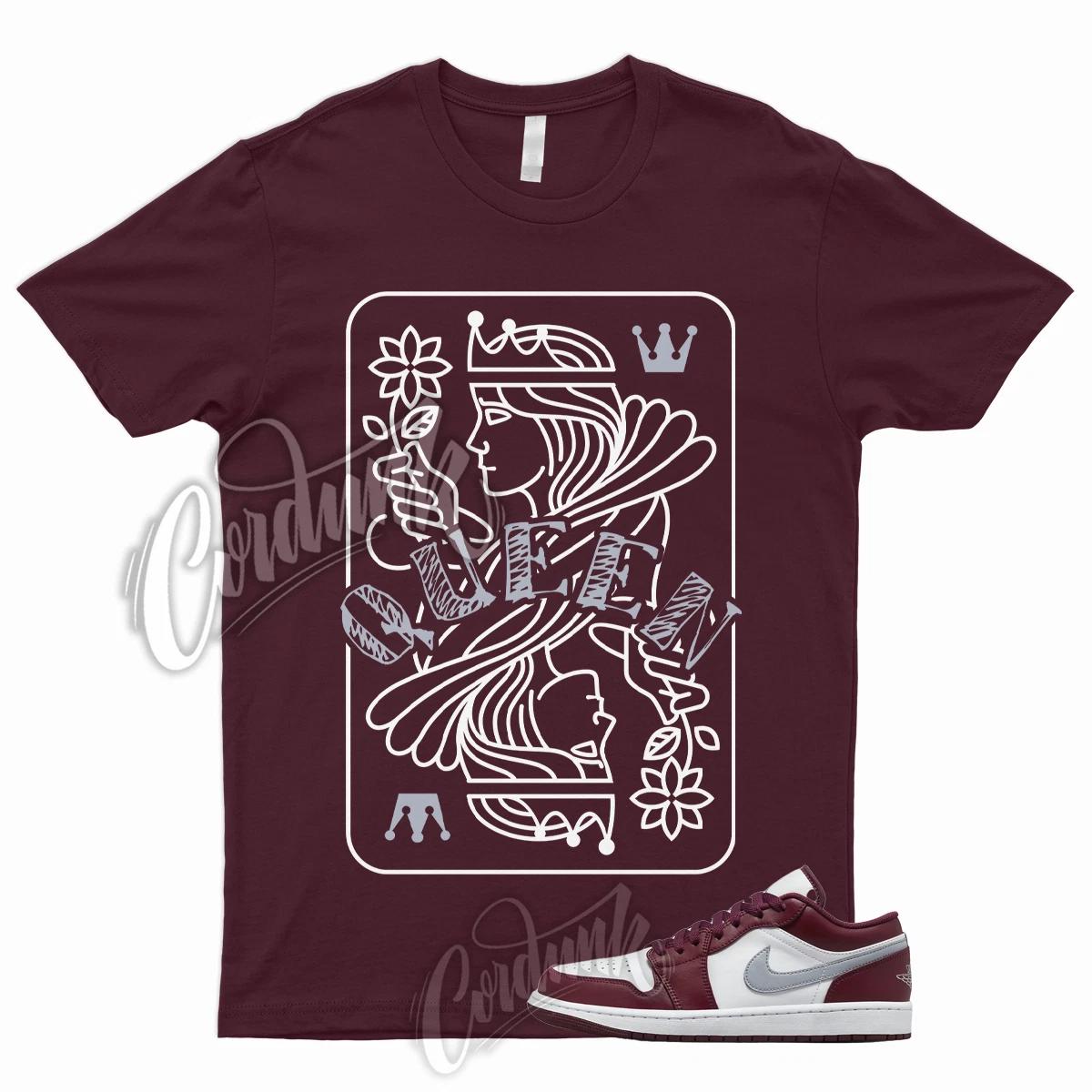 QUEEN T Shirt to Match 1 Low Bordeaux Maroon Cherrywood Red White Cement Grey 6 M
QUEEN T Shirt to Match 1 Low Bordeaux Maroon Cherrywood Red White Cement Grey 6 M