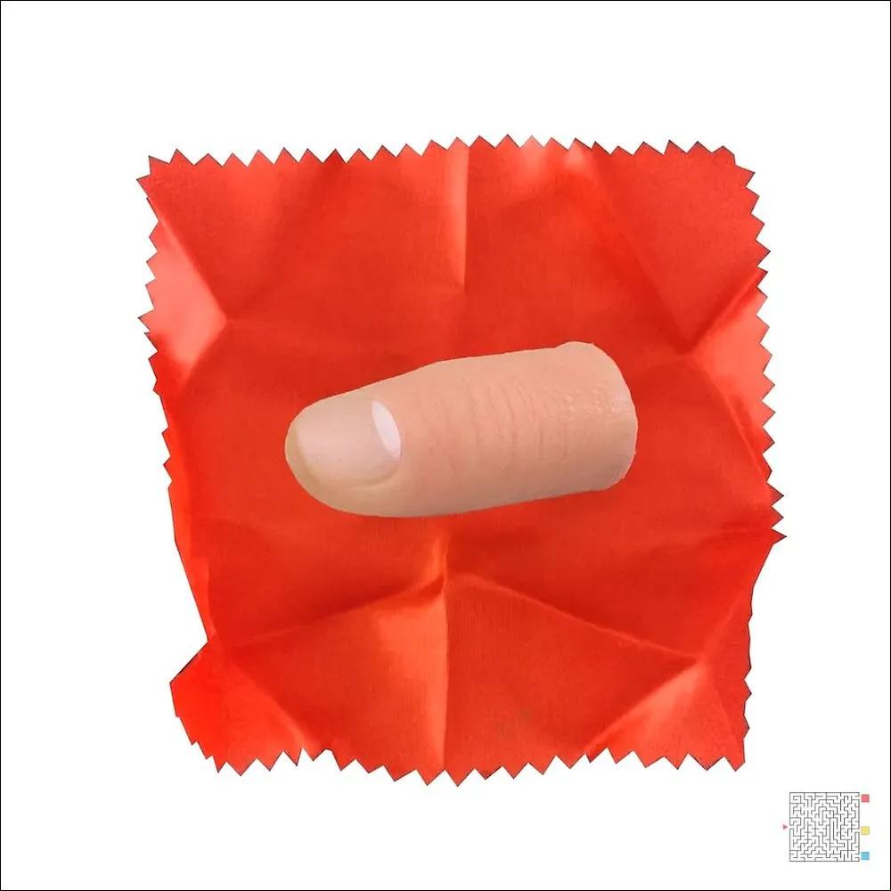 Magic Disappearing Scarf Trick with PVC Finger Sleeve Includes Soft Fabric Scarf and Flexible Finger Cover for Close-Up Illusions and Performances One Size червоний
Magic Disappearing Scarf Trick with PVC Finger Sleeve Includes Soft Fabric Scarf and Flexible Finger Cover for Close-Up Illusions and Performances One Size червоний