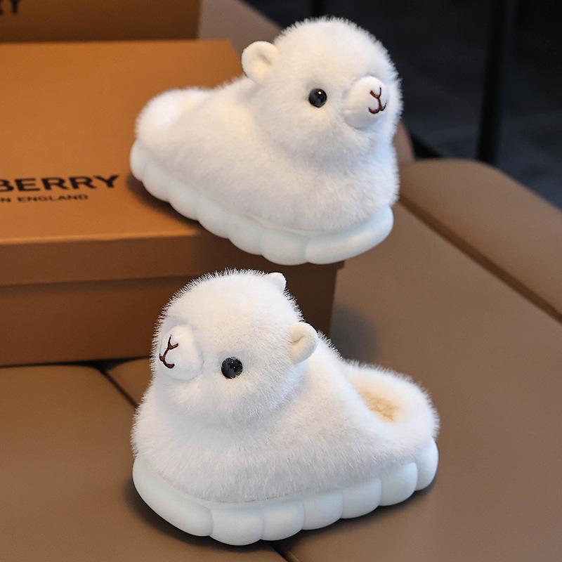 Keton Kids Cute Non-Slip Furry Cotton Slippers - Warm, Soft Sole Shoes for Boys & Girls in Winter 19.1cm
Keton Kids Cute Non-Slip Furry Cotton Slippers - Warm, Soft Sole Shoes for Boys & Girls in Winter 19.1cm