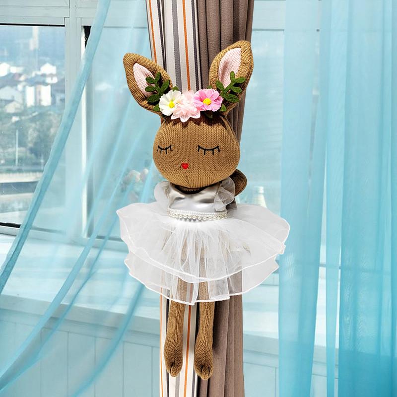 Головной убор Цветы Кролик Плюшевый Подхват для штор Мультяшная игрушка Для гостиной Окно светло-коричневого
Головной убор Цветы Кролик Плюшевый Подхват для штор Мультяшная игрушка Для гостиной Окно светло-коричневого